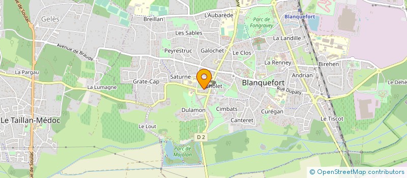 localisation de l'entreprise MADAME ARMELLE TROCME à BLANQUEFORT