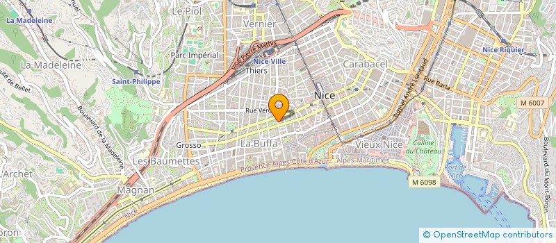 localisation de l'entreprise MADAME ARMELLE TROUXE à NICE
