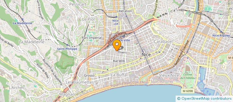 localisation de l'entreprise MADAME ARMELLE UZAN  NICE