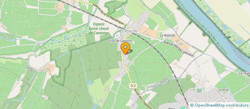 localisation de l'entreprise MADAME ARMELLE VALOIS  LABARDE