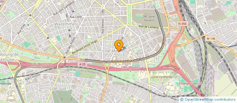 localisation de l'entreprise MADAME ARMELLE VERRIPS à LILLE