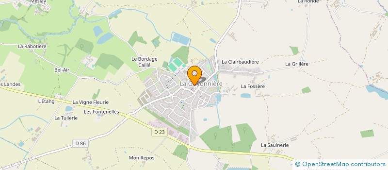localisation de l'entreprise MADAME ARMELLE VRIGNAUD à MONTAIGU-VENDEE