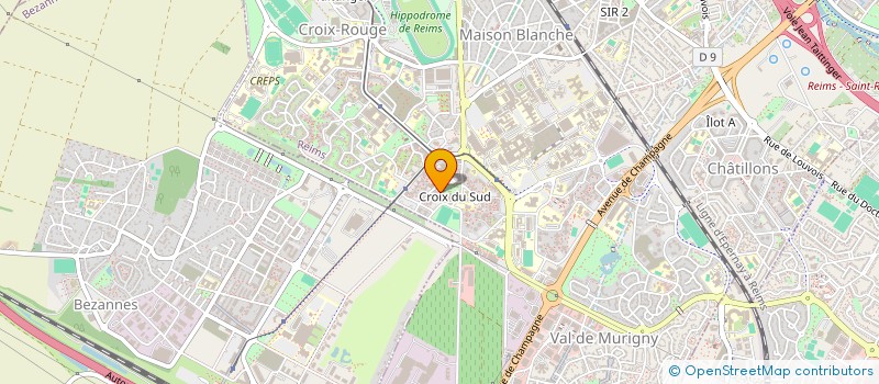 localisation de l'entreprise MADAME ARMENUHI MARGARYAN  REIMS