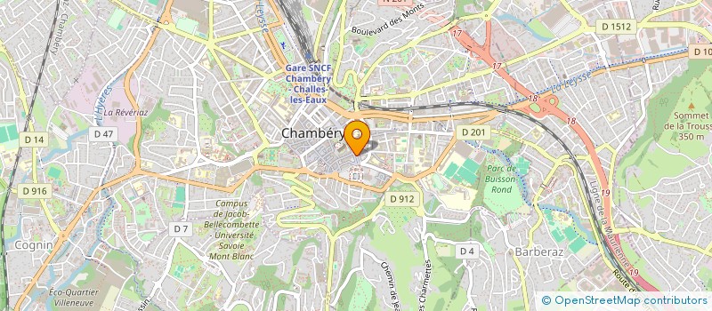 localisation de l'entreprise MADAME ARMENUI OGANESIAN à CHAMBERY