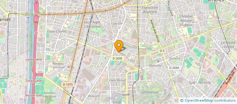 localisation de l'entreprise MADAME ARMIDA BAKYANA à GRENOBLE