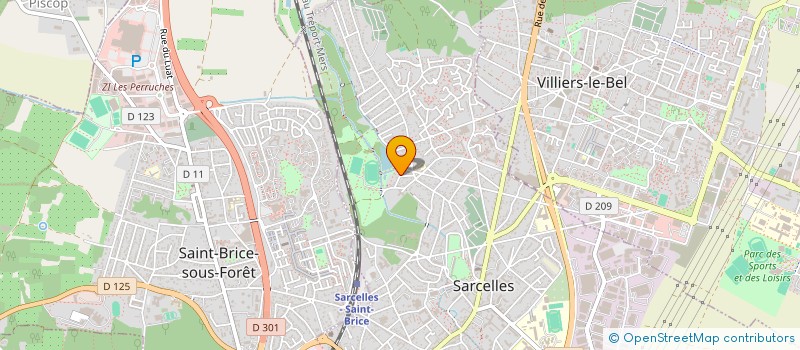 localisation de l'entreprise MADAME ARMINDA DE NAZARE GARCIA à SARCELLES