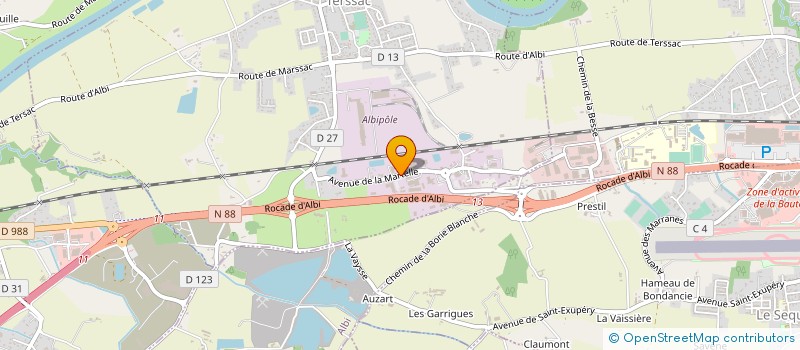 localisation de l'entreprise MADAME ARMINDA LACERDA FERREIRA à TOULOUSE