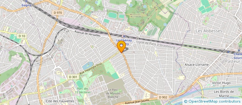 localisation de l'entreprise MADAME ARMINDA MOREIRA à NEUILLY-SUR-MARNE