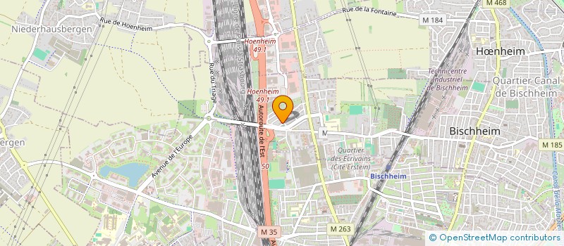localisation de l'entreprise MADAME ARMINE HARUTYUNYAN  BISCHHEIM