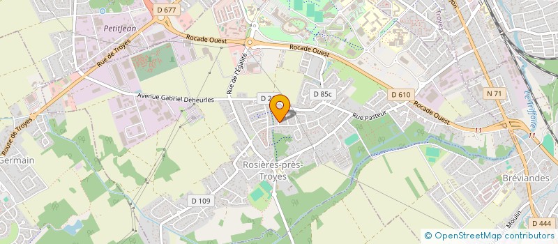 localisation de l'entreprise MADAME ARMINE KARAPETYAN à ROSIERES-PRES-TROYES