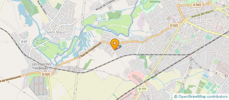 localisation de l'entreprise MADAME ARMINE MKRTCHIAN à CHATEAUROUX
