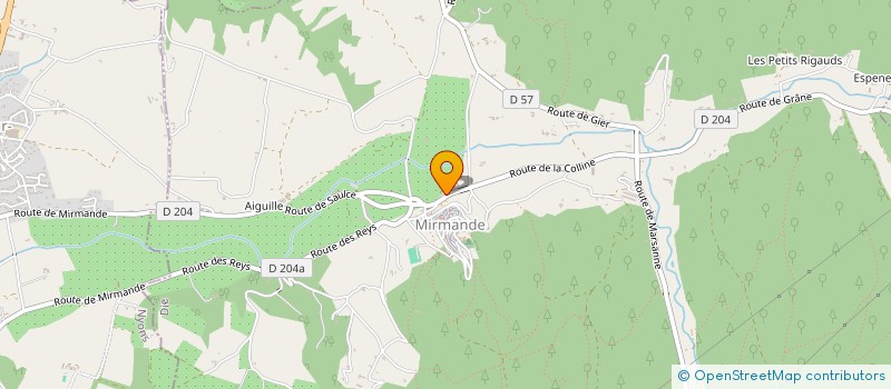 localisation de l'entreprise MADAME ARMONIE CHARRE  MIRMANDE