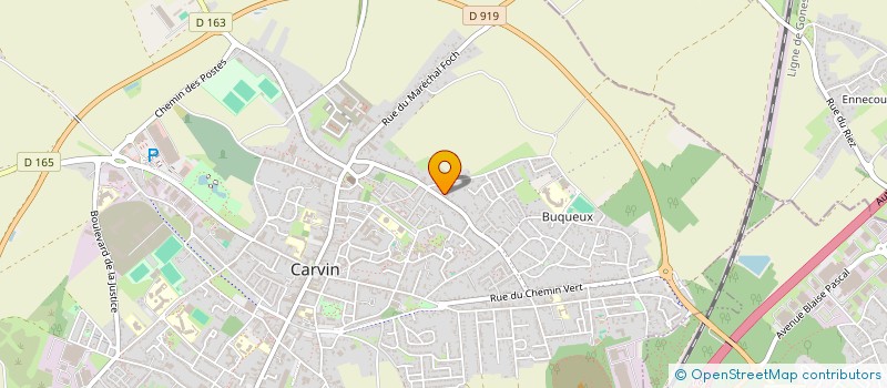 localisation de l'entreprise MADAME ARMONIE LICTEVOUT  CARVIN