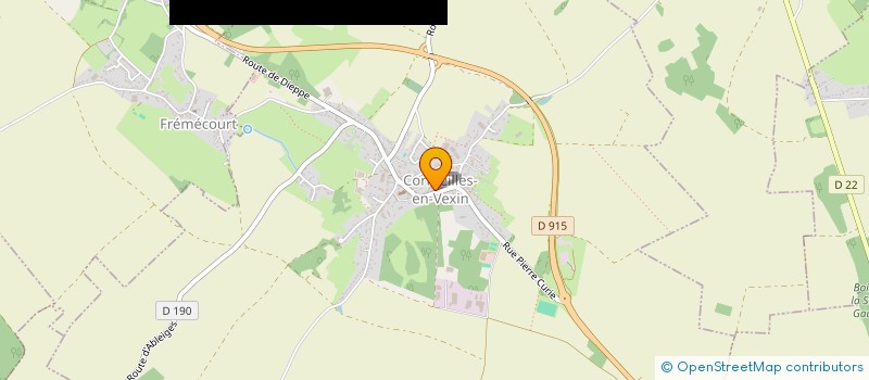 localisation de l'entreprise MADAME ARMONIE RENAUDIN  CORMEILLES-EN-VEXIN