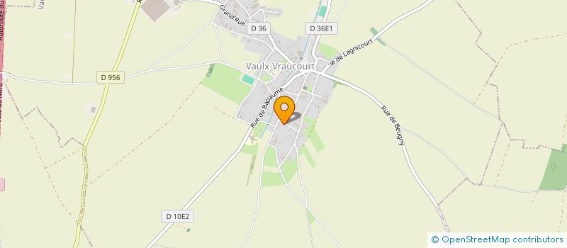 localisation de l'entreprise MADAME ARMONY CATTOEN  VAULX-VRAUCOURT