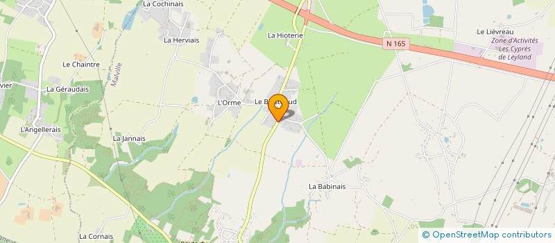 localisation de l'entreprise MADAME ARMONY LE BARS  MALVILLE