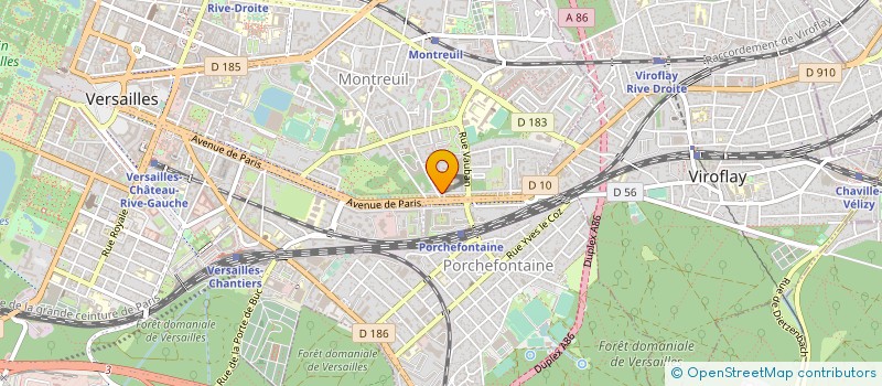 localisation de l'entreprise MADAME ARNAUD OLIVIER à VERSAILLES