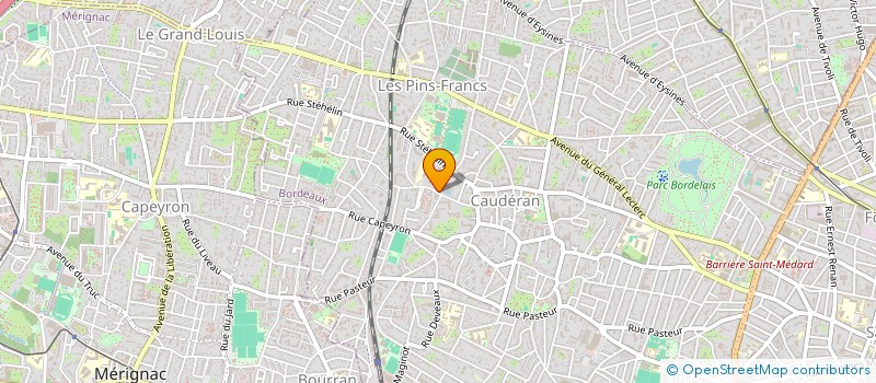 localisation de l'entreprise MADAME AROUA ZOGHLAMI  BORDEAUX