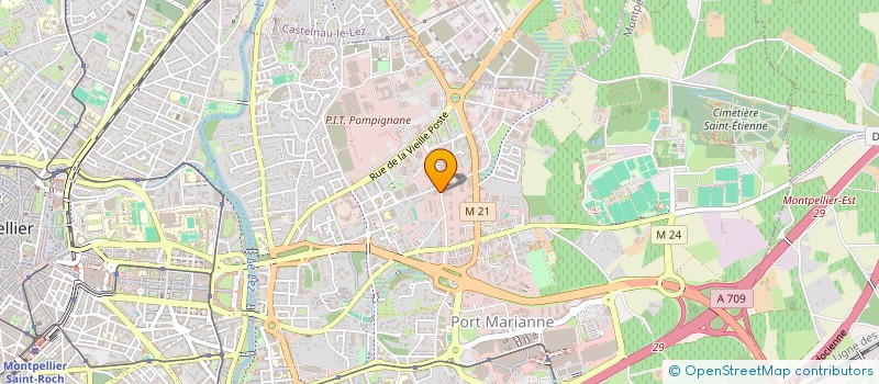 localisation de l'entreprise MADAME AROUNA DIMANCHE à MONTPELLIER