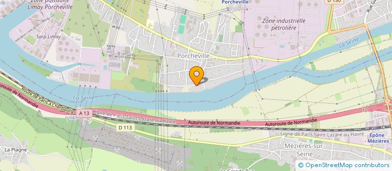 localisation de l'entreprise MADAME AROUNNY VONGKOTRATTANA  PORCHEVILLE