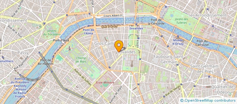 localisation de l'entreprise MADAME AROUSSIA BEN CHAMAKH  PARIS