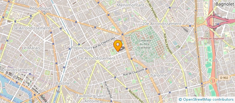 localisation de l'entreprise MADAME ARPA POONSRIRATT  PARIS