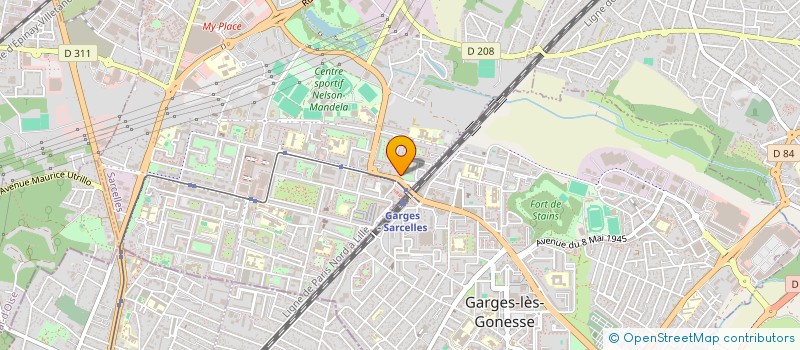 localisation de l'entreprise MADAME ARPANA DURAI  SARCELLES