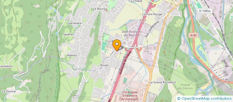 localisation de l'entreprise MADAME ARPAPORN SINTHURAM  VARCES-ALLIERES-ET-RISSET