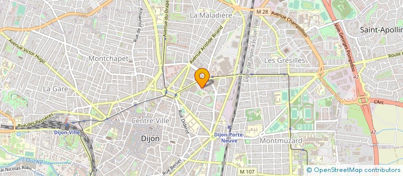 localisation de l'entreprise MADAME ARPINE SAHAKYAN à DIJON