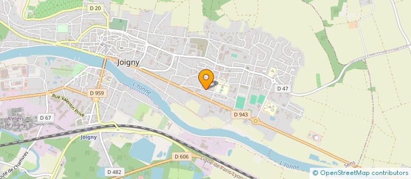 localisation de l'entreprise MADAME ARSU-LINO ABOH à JOIGNY