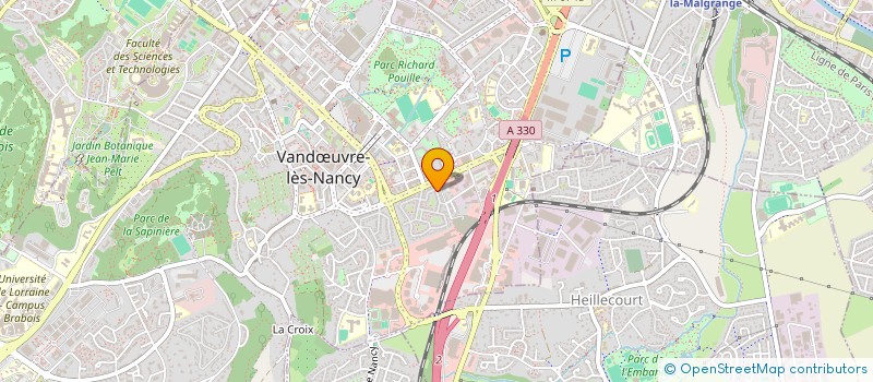 localisation de l'entreprise MADAME ARTA BICA  VANDUVRE-LES-NANCY