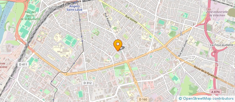 localisation de l'entreprise MADAME ARTA IBRAIMI à ANGERS