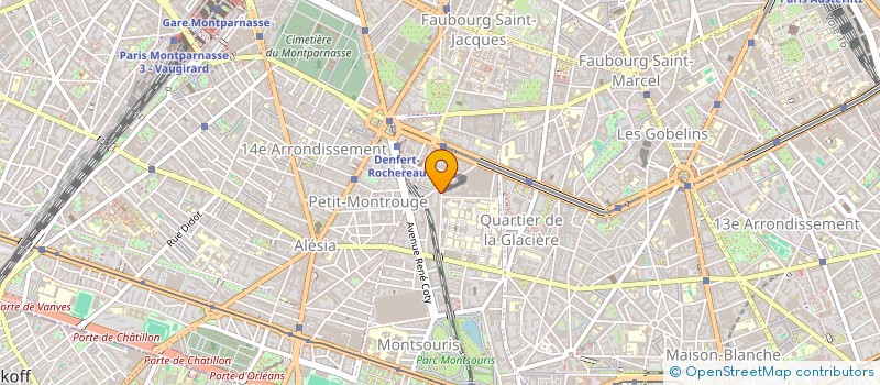 localisation de l'entreprise MADAME ARTEMISA HELENA BORGES MONTEIRO  PARIS