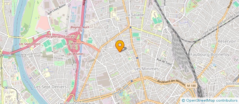 localisation de l'entreprise MADAME ARTHUR JOURDAIN à TOULOUSE