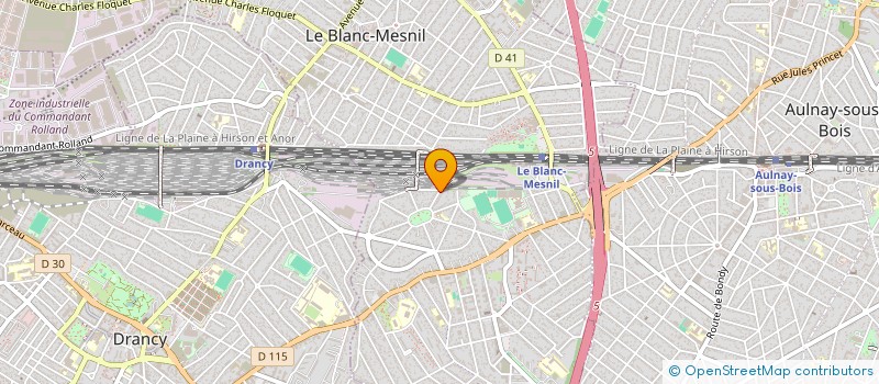 localisation de l'entreprise MADAME ARWA ABDEL AAL YOUSSEF à LE BLANC-MESNIL