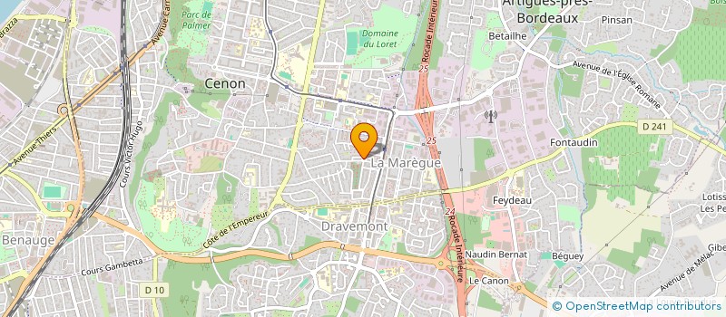 localisation de l'entreprise MADAME ARWA EL HADAJ  CENON