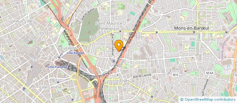 localisation de l'entreprise MADAME ARWEN MARTIN-BOUYER  LILLE