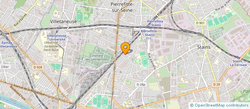 localisation de l'entreprise MADAME ARZOU KAYA à PIERREFITTE-SUR-SEINE