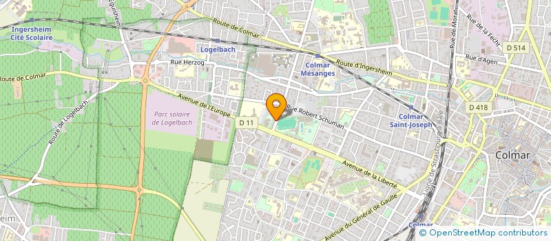 localisation de l'entreprise MADAME ARZU ATES  COLMAR