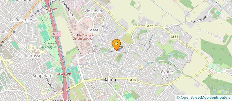localisation de l'entreprise MADAME ASALAIS BECVORT à BALMA