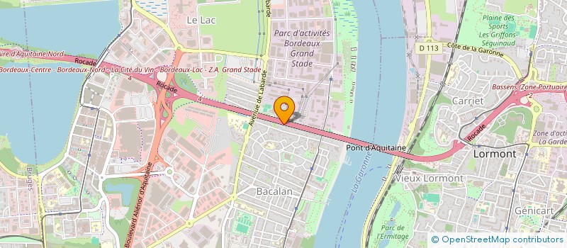 localisation de l'entreprise MADAME ASCENSION GIMENEZ à BORDEAUX