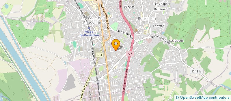 localisation de l'entreprise MADAME ASCENSION MORENO  ROUSSILLON