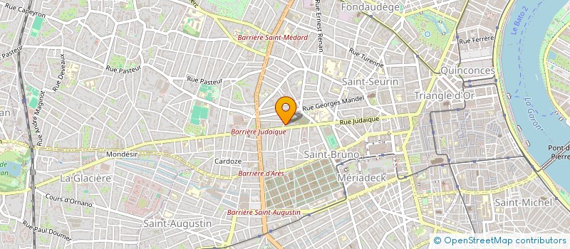 localisation de l'entreprise MADAME ASCENSION SANTIAGO  BORDEAUX