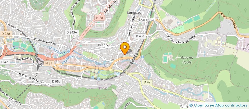 localisation de l'entreprise MADAME ASEEL AL-RUBAYE  DARNETAL