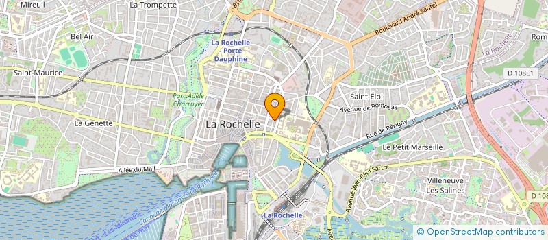 localisation de l'entreprise MADAME ASEL KIPCHAKOVA  LA ROCHELLE