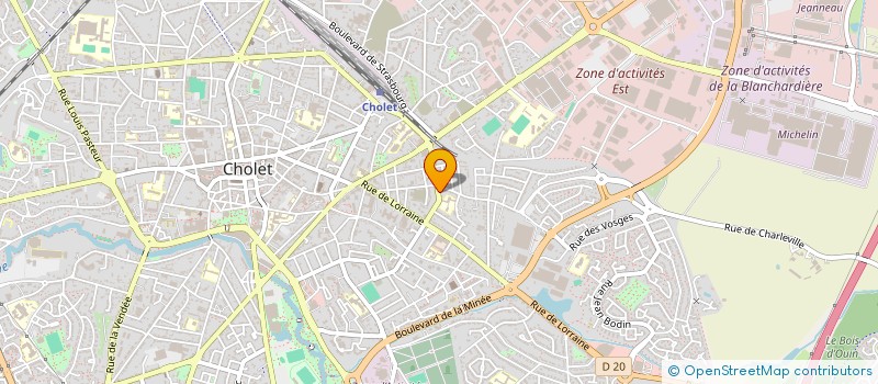 localisation de l'entreprise MADAME ASENA KARA à CHOLET