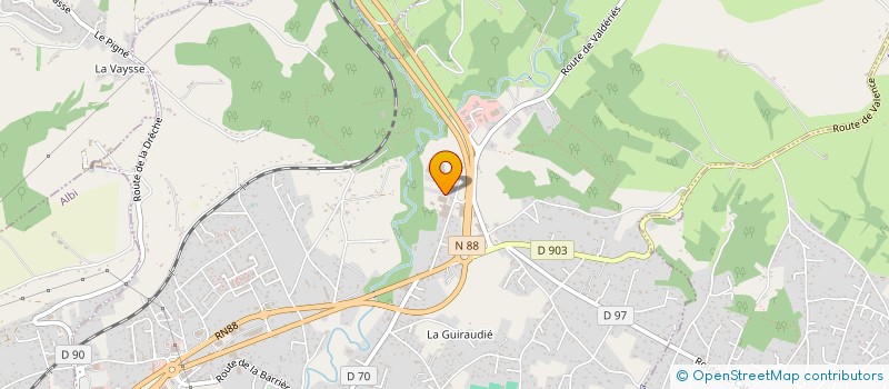 localisation de l'entreprise MADAME ASET IBRAGIMOVA  LESCURE-D'ALBIGEOIS