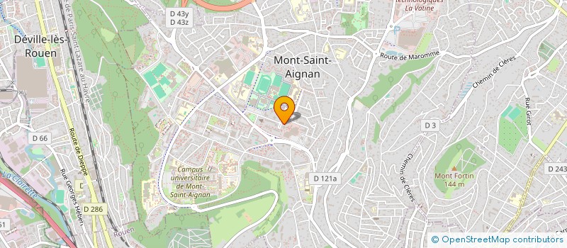 localisation de l'entreprise MADAME ASHI MISHRA  MONT-SAINT-AIGNAN