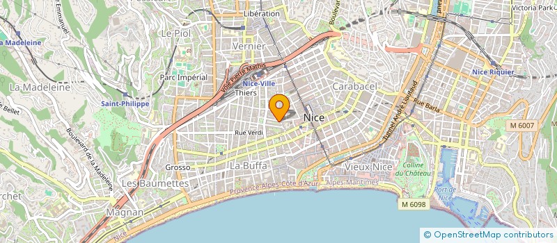 localisation de l'entreprise MADAME ASHLEE MORATORIO à NICE
