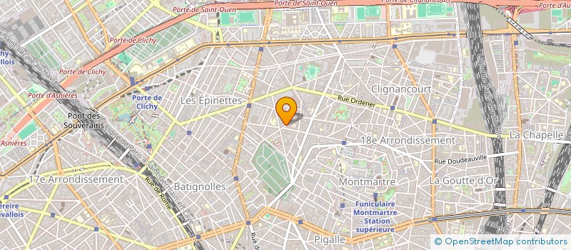 localisation de l'entreprise MADAME ASHLEY ADAMS STEPANEK  PARIS